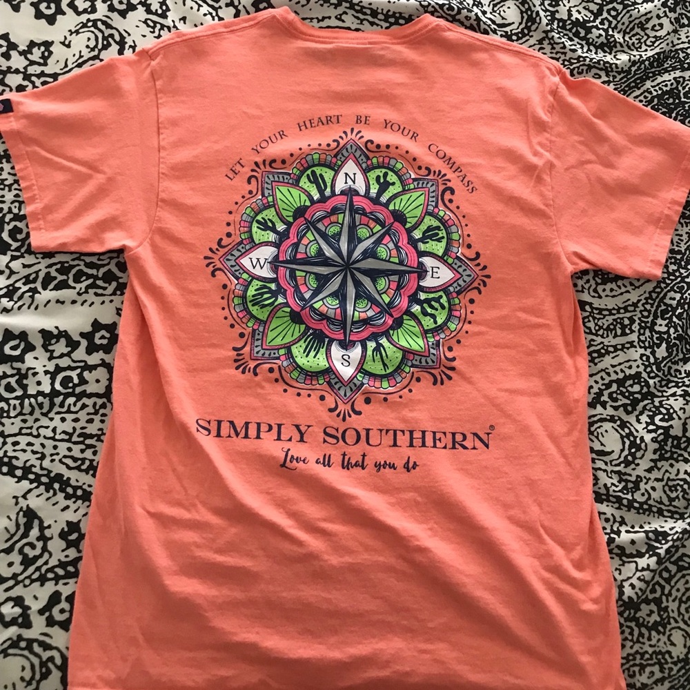 Coral Simply Southern Shirt